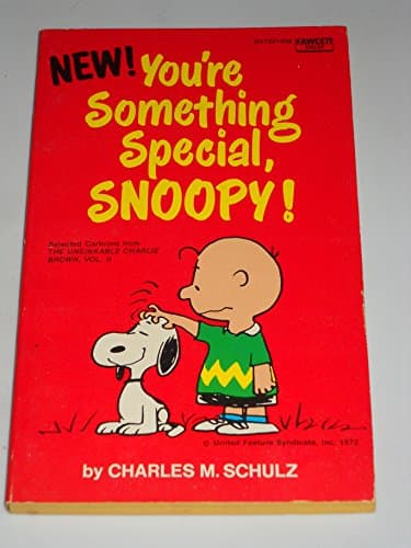 Book cover for You're Something Special, Snoopy! by Schulz, Charles M.