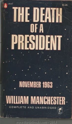 Book cover for Death of a President November 1963 by William Manchester