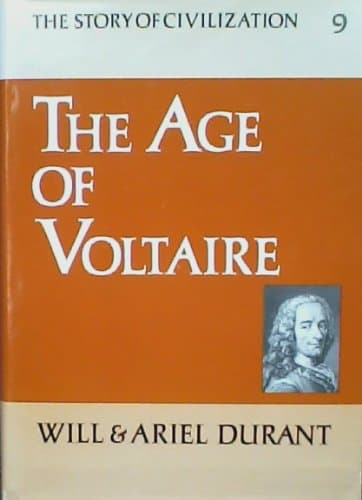 Book cover for The Age of Voltaire - Part IX by Will & Ariel Durant
