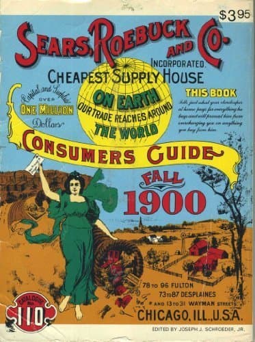 Book cover for Sears, Roebuck And Co. Consumer's Guide Fall 1900 by Roebuck and Co. Sears