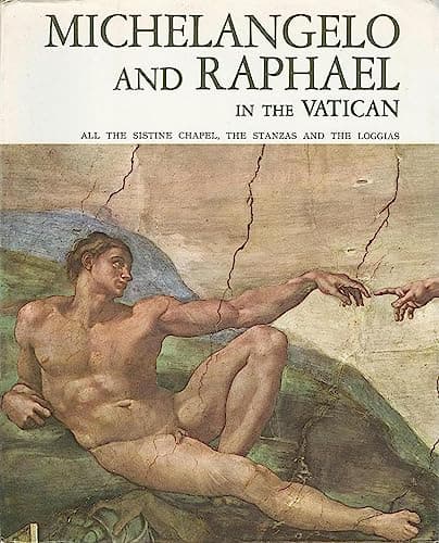 Book cover for Michelangelo and Raphael in the Vatican by Vaticani, Musei