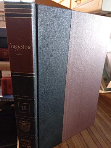 Book cover for Great Books of The Western World: VOLUME 18- Augustine by Encylopaedia Britannica