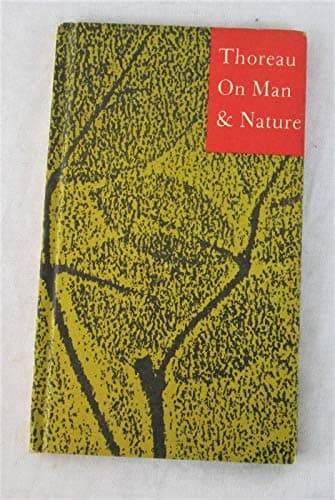 Book cover for Thoreau on Man & Nature by PETER PAUPER PRESS