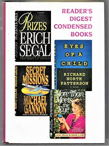 Book cover for Reader's Digest Condensed Books Volume 3 1995, Prizes, Secret Missions, Eyes of a Child, More than Meets the Eye by Erich Segal
