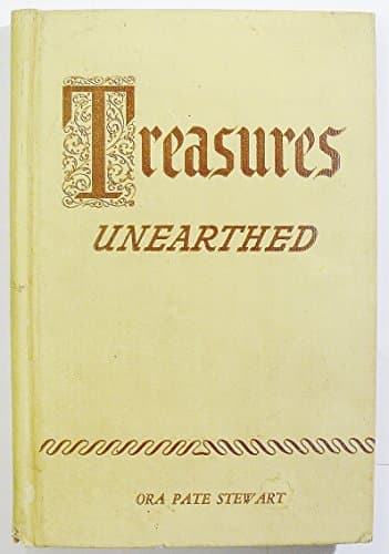 Book cover for Treasures Unearthed by Ora Pate Stewart
