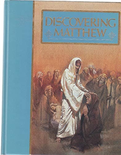 Book cover for Discovering Matthew by Thatcher, Floyd W (editor)