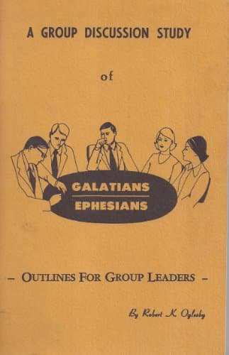 Book cover for A Group Discussion Study of Galatians & Ephesians by Robert K. Oglesby
