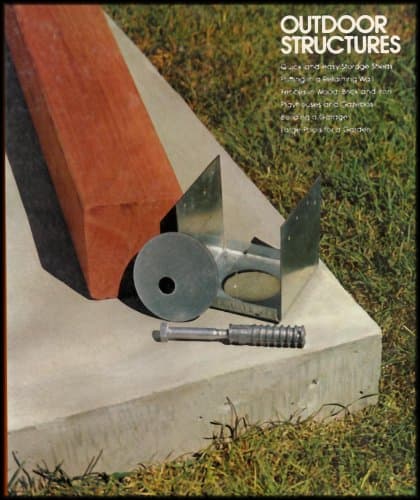Book cover for Outdoor Structures - Build Storage Sheds, Retaining Walls, Fences, Brick and Iron Structures, Garages and More by Henry Grunwald