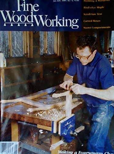 Book cover for Fine Woodworking January/February 1989 by Taunton