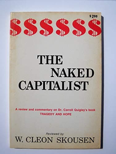 Book cover for The Naked Capitalist by W. Cleon Skousen