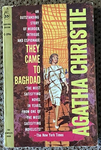 Book cover for They Came to Bagdad by Agatha Christie
