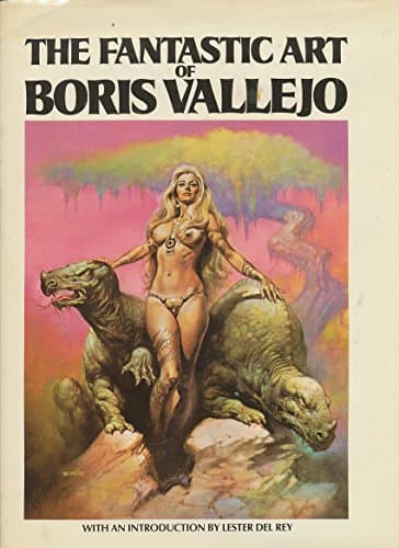 Book cover for Fantastic Art of Boris Vallejo, The by Boris Vallejo (artist/author), Lester Del Rey (intro)
