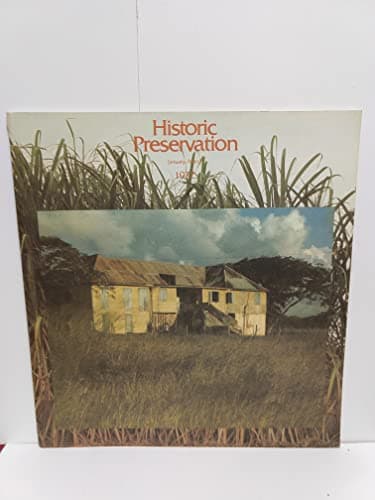 Book cover for Historic Preservation January - March 1977 by National Trust for Historic Preservation