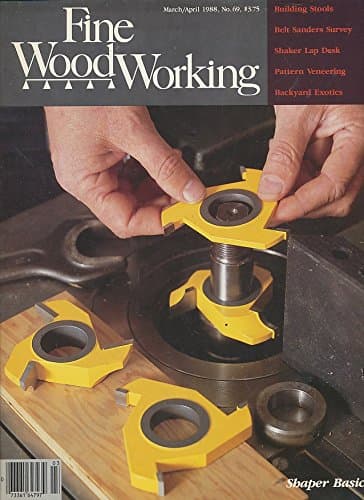 Book cover for Taunton's Fine Woodworking Magazine, March/April 1988, No. 69 by Paul Bertorelli