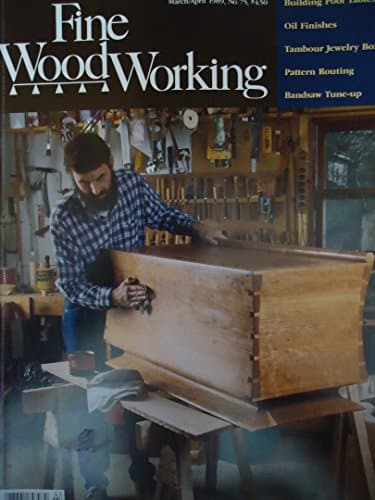 Book cover for FINE WOODWORKING - March/April 1989 (Magazine. Fine Wood Working. Woodcraft. No. 75) by Paul Bertorelli