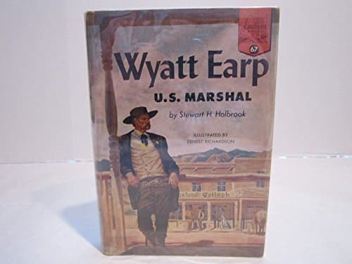 Book cover for WYATT EARP U.S. MARSHAL by Stewart H. Holbrook