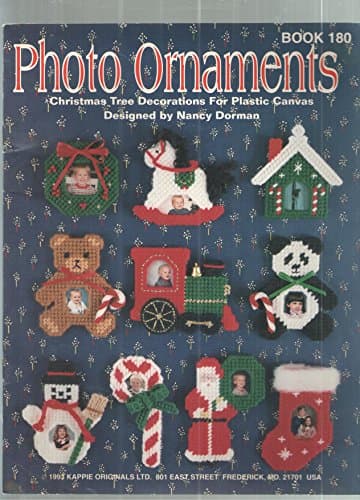 Book cover for Photo Ornaments, Xmas Ornaments for Plastic Canvas by Dorman, Nancy