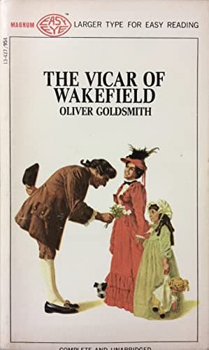 Book cover for THE VICAR OF WAKEFIELD by Oliver Goldsmith