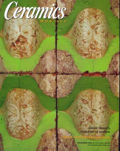 Book cover for Ceramics Monthly. November 2007. Single Issue Magazine. by ceramics monthly