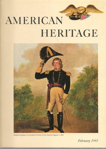Book cover for AMERICAN HERITAGE FEBRUARY 1965 by Henry Steele Commager