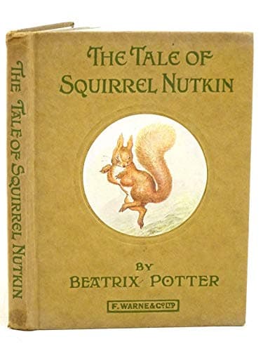 Book cover for The Tale Of Squirrel Nutkin by Beatrix Potter