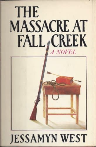 Book cover for Massacre at Fall Creek, The by West, Jessamyn