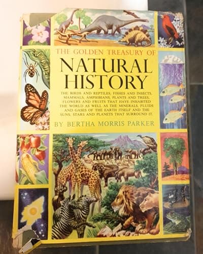 Book cover for The Golden Treasury of Natural History by Parker, Bertha Morris