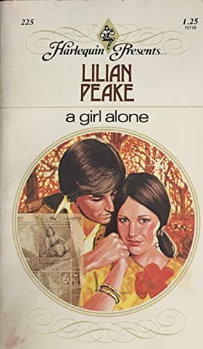 Book cover for A Girl Alone by Peake, Lilian
