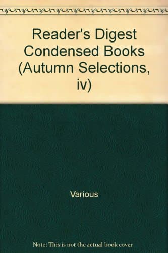 Book cover for Reader's Digest Condensed Books (Autumn Selections, iv) by Various