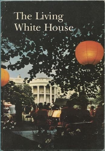 Book cover for The Living White House by Aikman, Lonnelle