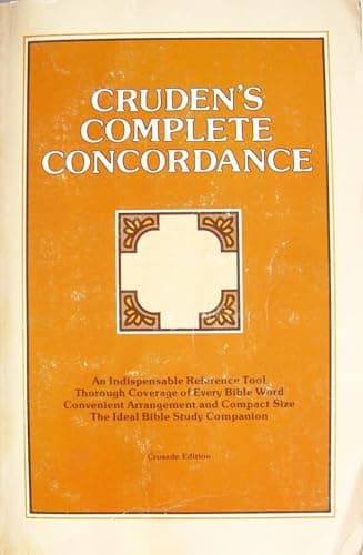 Book cover for Cruden's Complete Concordance to the Old and New Testament (Crusade Edition) by Alexander Cruden
