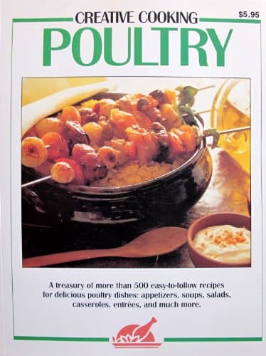 Book cover for POULTRY Creative Cooking by Marian, ed Hoffman