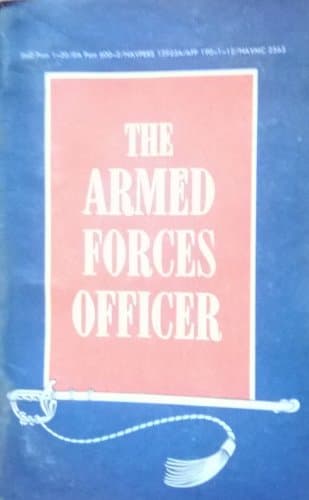 Book cover for The Armed Forces Officer by U.S. Office of Armed Forces Information and Education