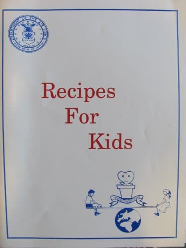 Book cover for Recipes for Kids - Department of the Air Force Cookbook by Various