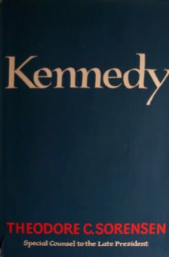 Book cover for Kennedy : First Edition by Theodore Sorensen