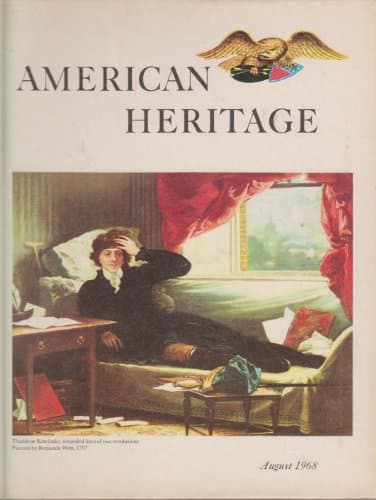 Book cover for american heritage august 1968 by Martin Blumenson