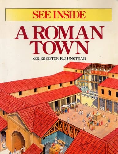 Book cover for See Inside a Roman Town by R.J. Unstead