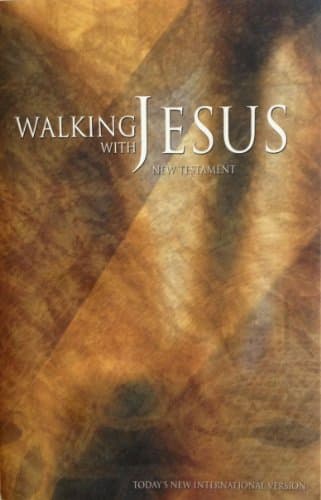 Book cover for Walking with Jesus New Testament (Today's New International Version) by New Testament Authors
