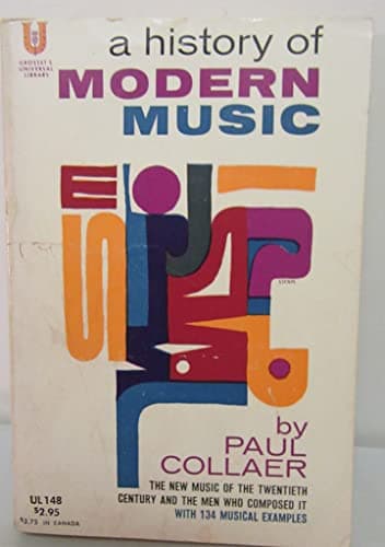 Book cover for A History of Modern Music by Paul Collaer