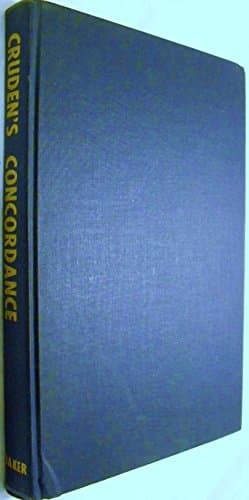 Book cover for Cruden's Concordance to the Holy Scriptures by Alexander Cruden