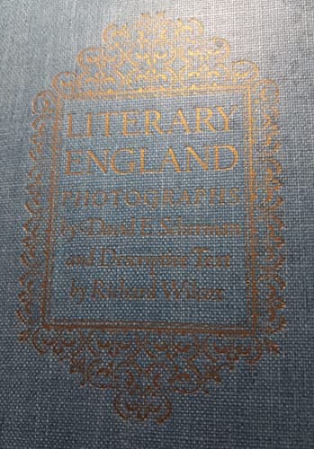 Book cover for Literary England Photographs by David Scherman; Richard Wilcox