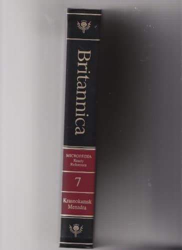 Book cover for The New Encyclopedia Britannica Micropedia Ready Referance 1989 Vol 7 by Encyclopedia Britannica
