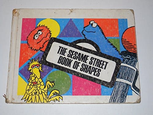 Book cover for The Sesame Street Book of Shapes by Eleanore B. Feltser
