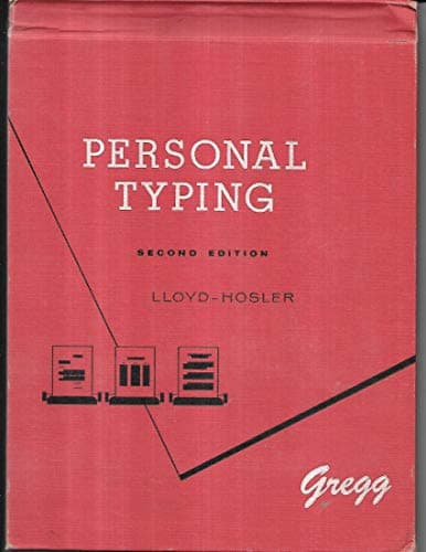 Personal Typing (2nd) Second Edition