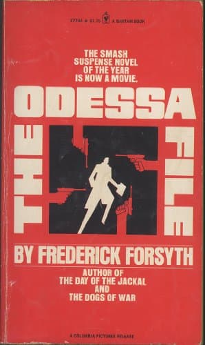 Book cover for The Odessa File by Frederick Forsyth