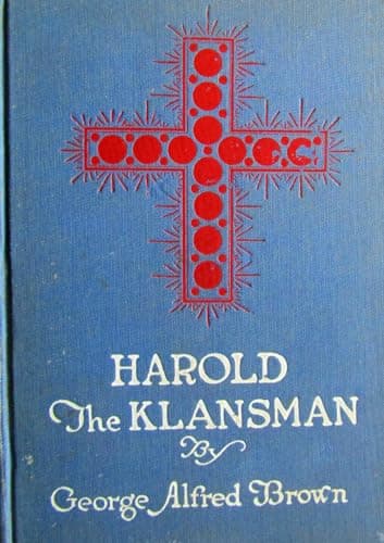 Book cover for Harold the Klansman by Brown, George Alfred