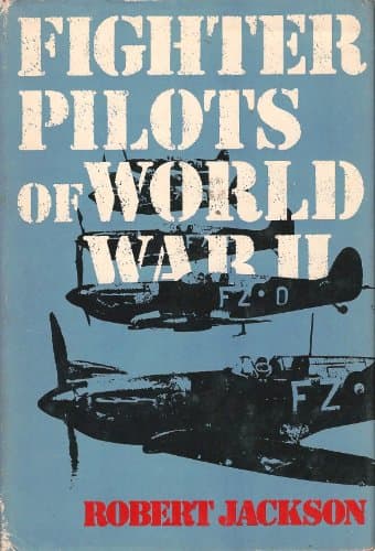 Book cover for Fighter Pilots of World War 2 by Robert Jackson