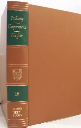 Book cover for Great Books of the Western World 16 Ptolemy Copernicus Kepler by Ptolemy; Nicolas Copernicus and Johannes Kepler