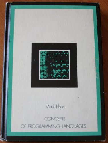 Book cover for Concepts of Programming Languages (The SRA Computer Science Series) by Unknown