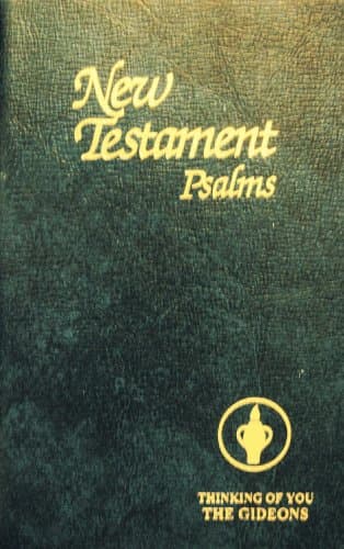 Book cover for New Testament Psalms, Thinking of You, the Gideons by Frederic Martini